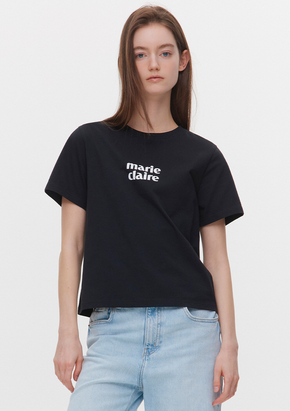 Marie Claire Basic Logo Tee