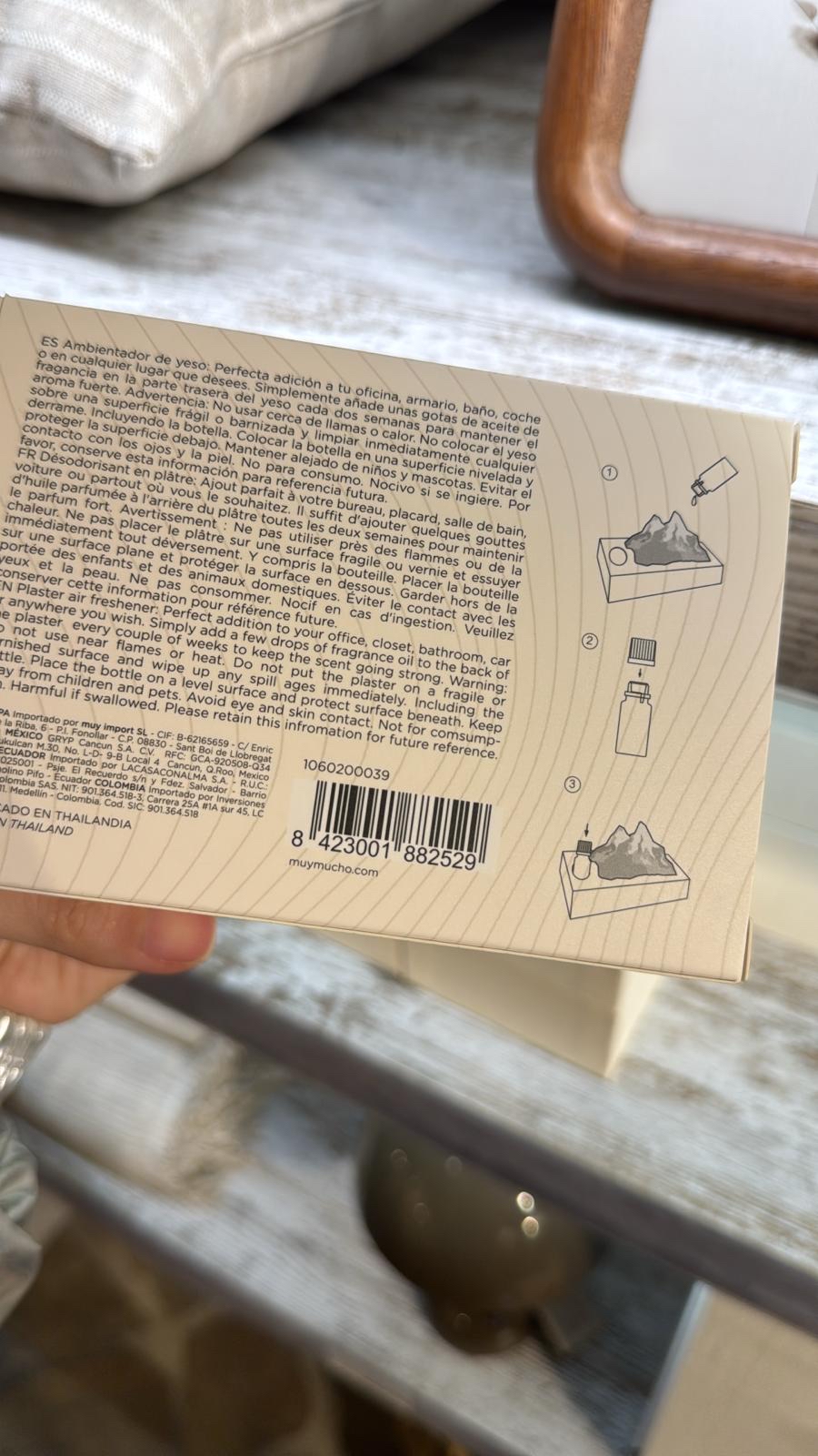 西班牙muy mucho雪山擺設香薰擴香石