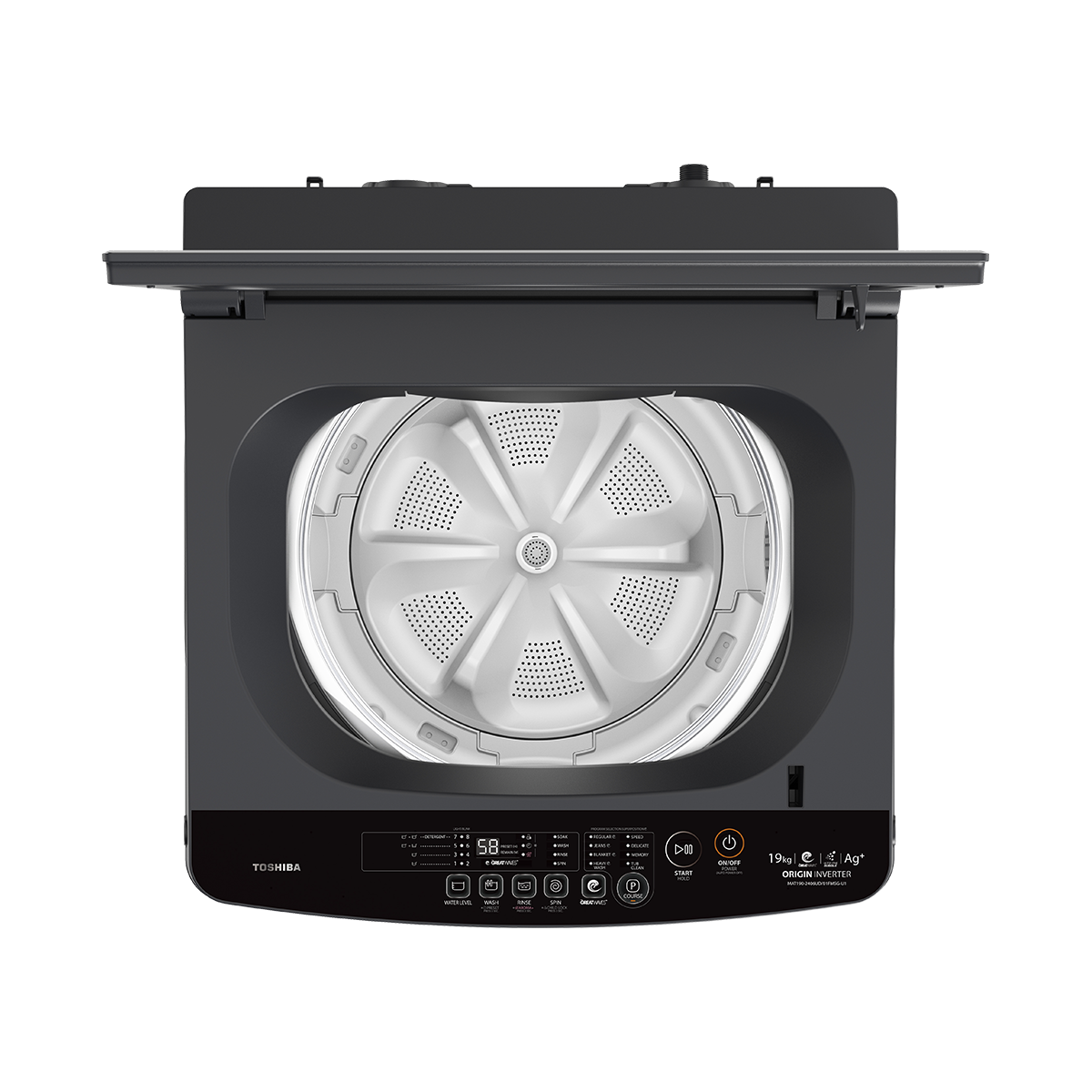 Toshiba 13.0 Kg T06 Top Load Washer AW-T06DU1400LM(MK)