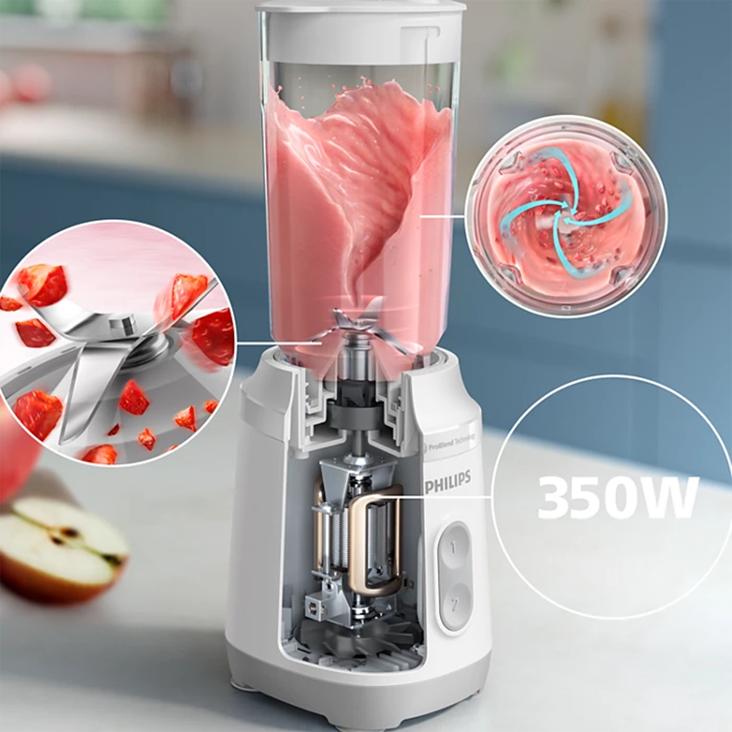 Philips 3000 Series Mini Blender HR2512/00
