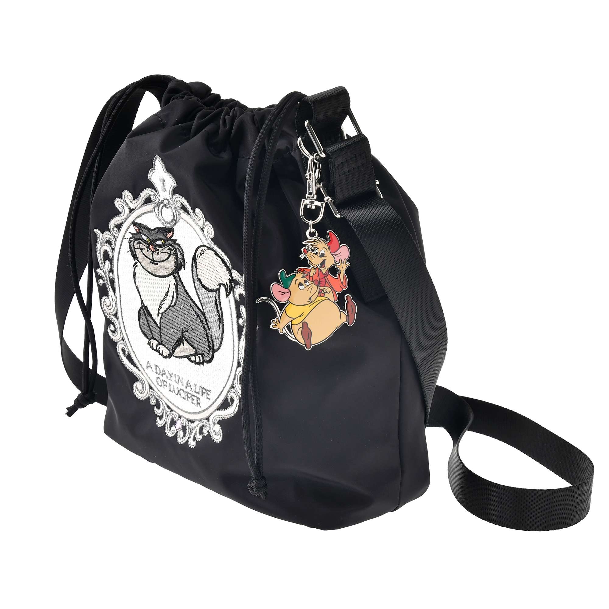 🎀【預訂】Disney Cat Day Lucifer, Jack & Gus Shoulder Bag with Charm