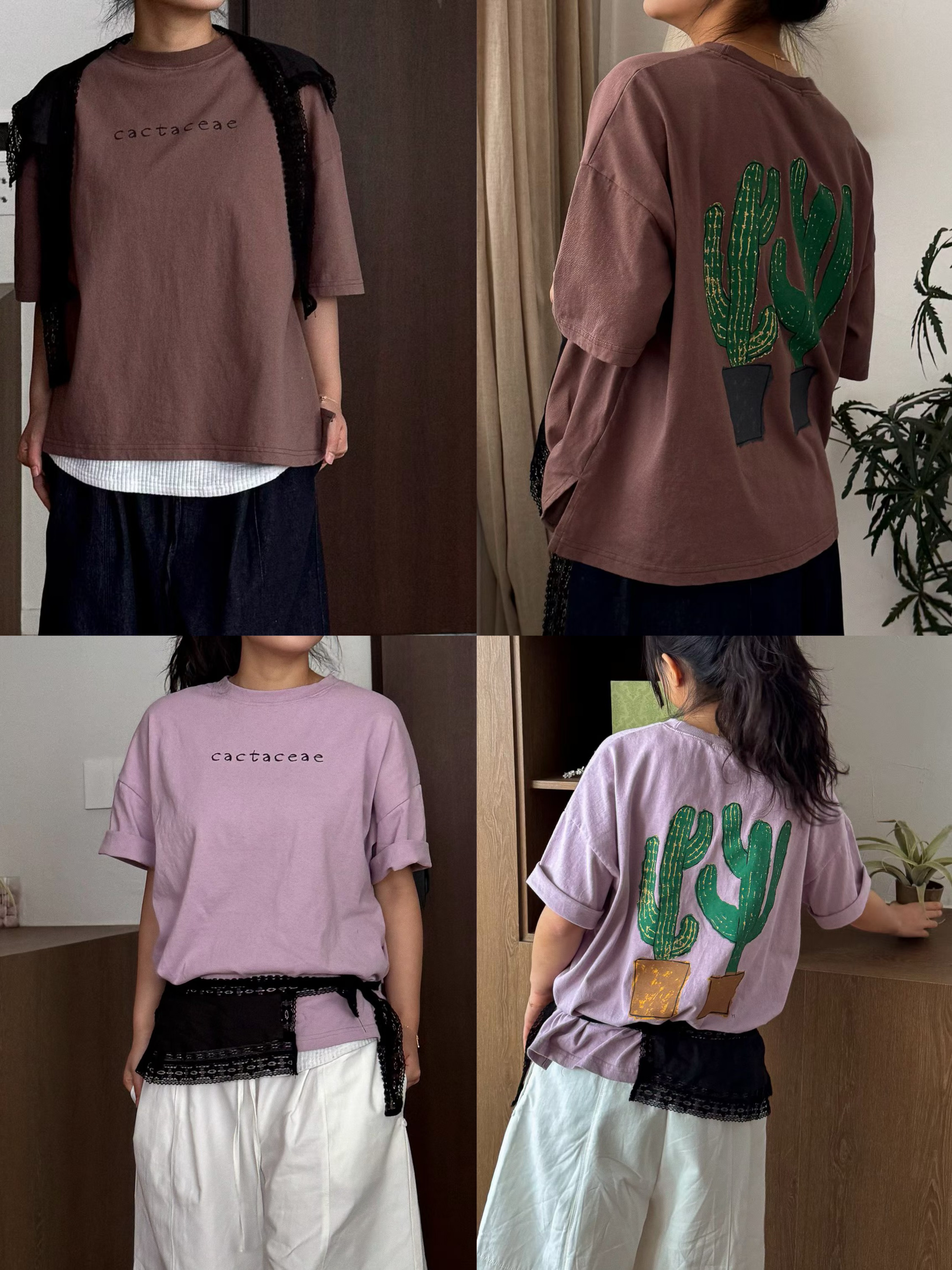 後仙人掌Tee