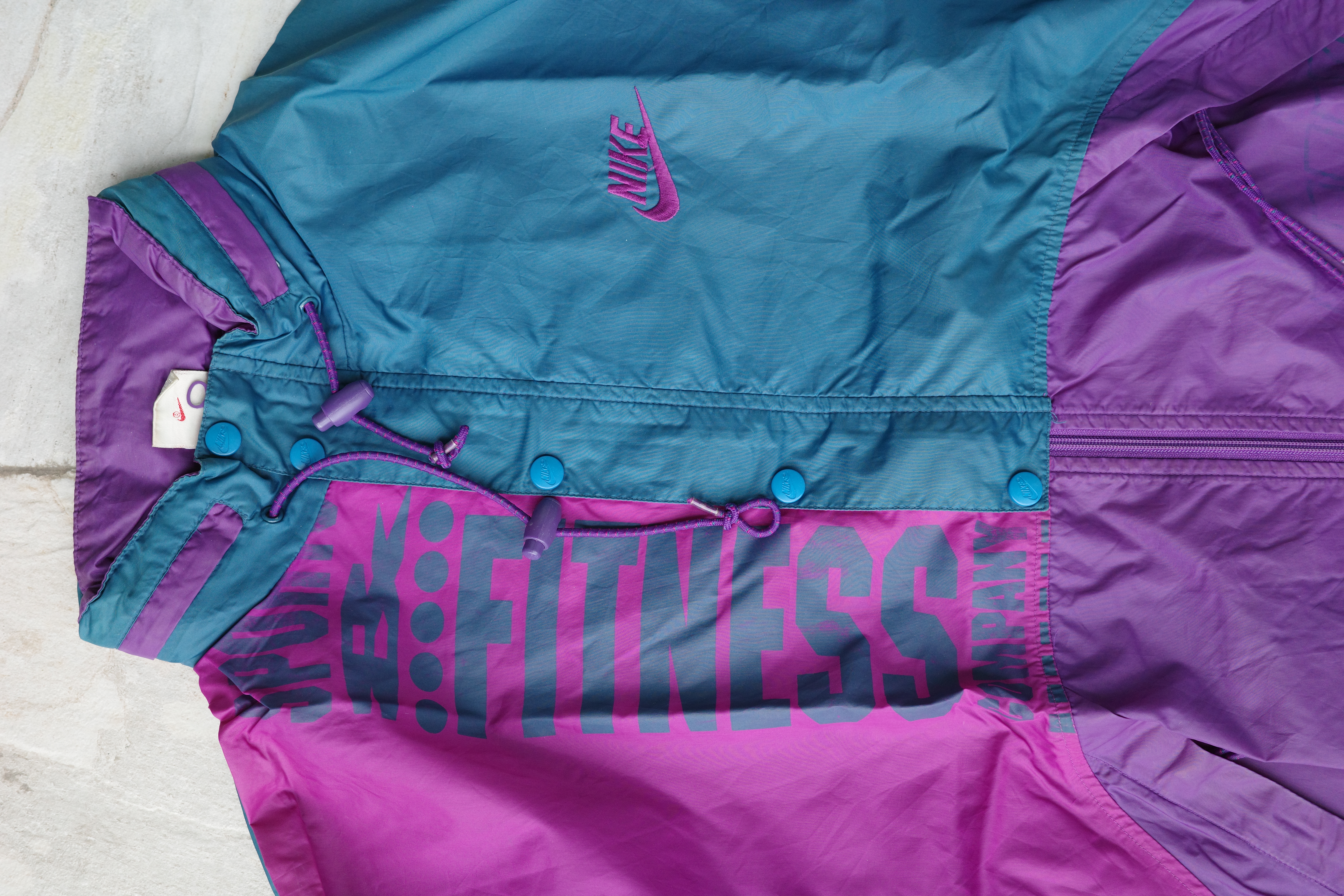 【90年代製】VINTAGE NIKE 風褸 (多細節)