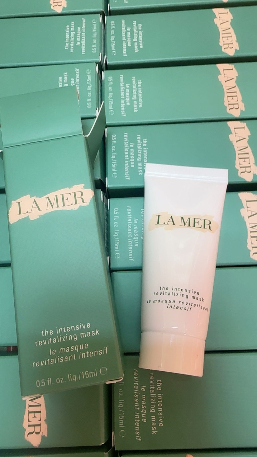 La Mer  💚 THE INTENSIVE REVITALIZING MASK 活膚煥采賦活精華面膜 15ml  *香港專櫃 ❌正裝75ml原價$1850❌