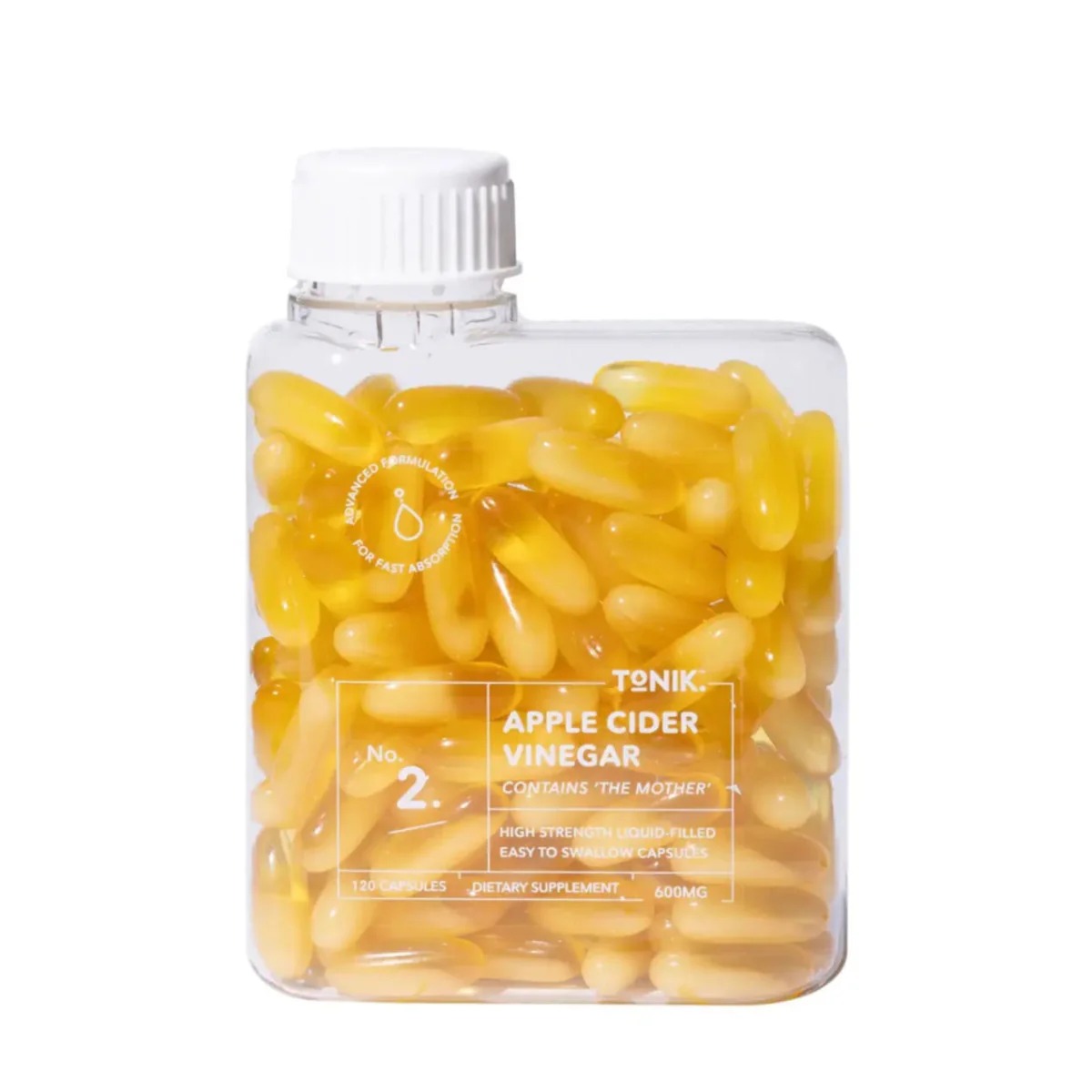 ToNIK No.2 有機蘋果醋膠囊瘦瘦丸 120粒  (訂貨4-7天)