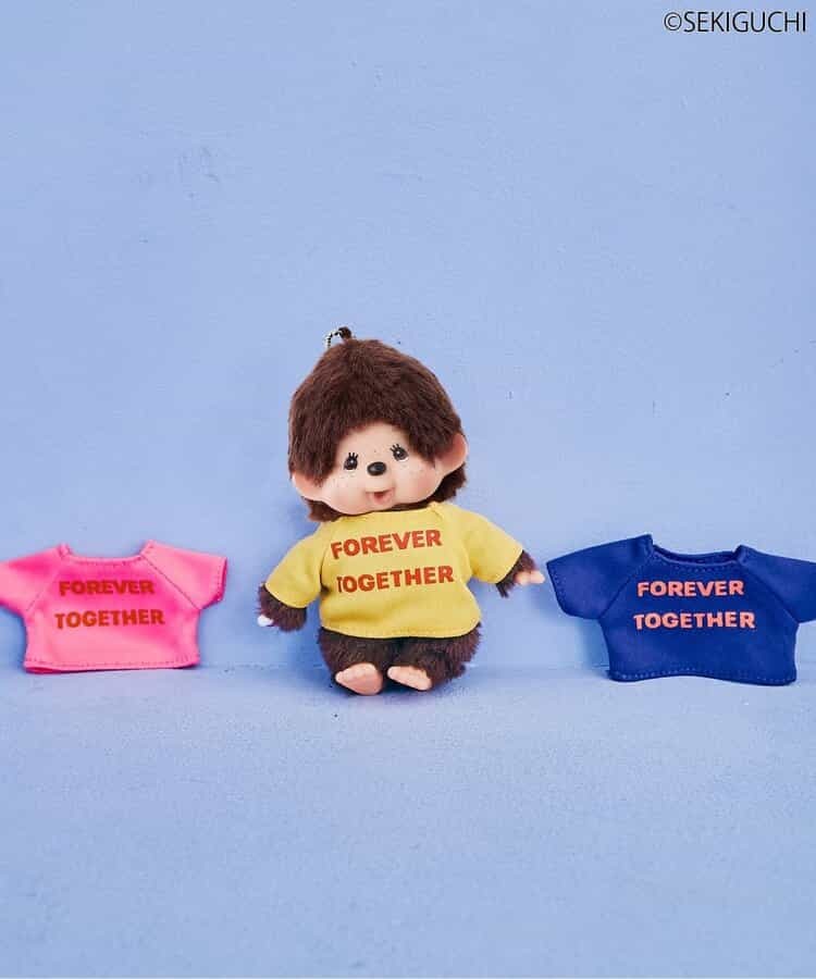 Monchhichi 蒙奇奇掛飾公仔 3款可選 粉紅、粉紫、粉黃