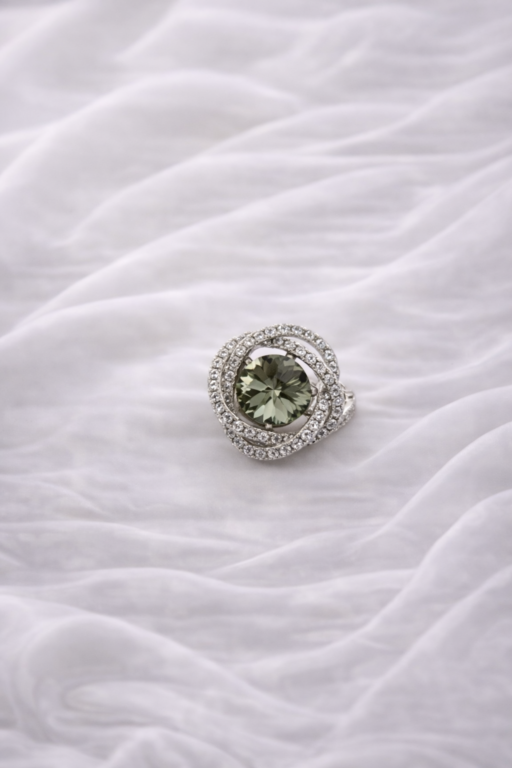 Swarovski Stone In Mini Diamond Small Brooch Pin