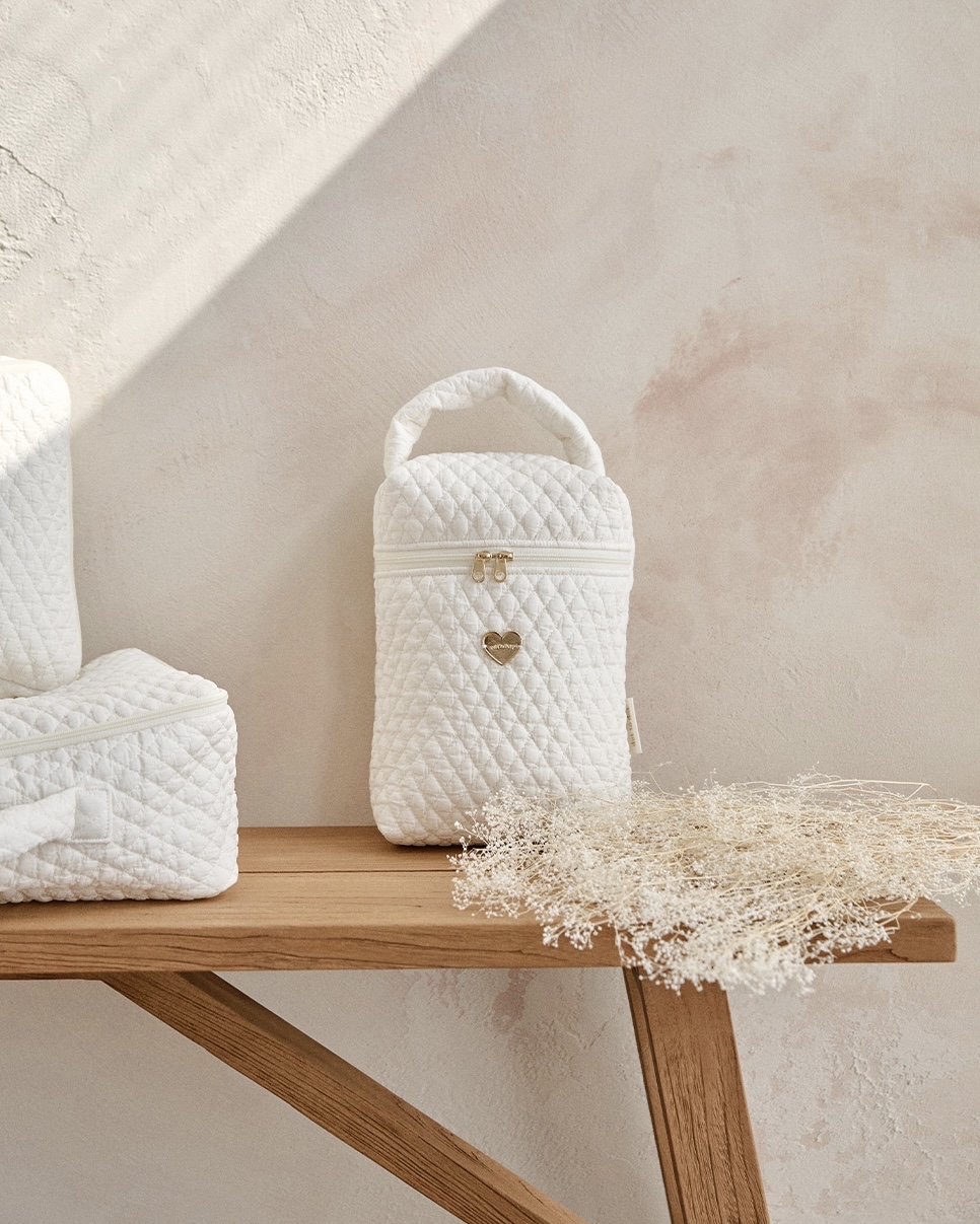 26S/S🌸DTD金心點綴100支鑽石絎縫系列-拉鍊立體方袋包