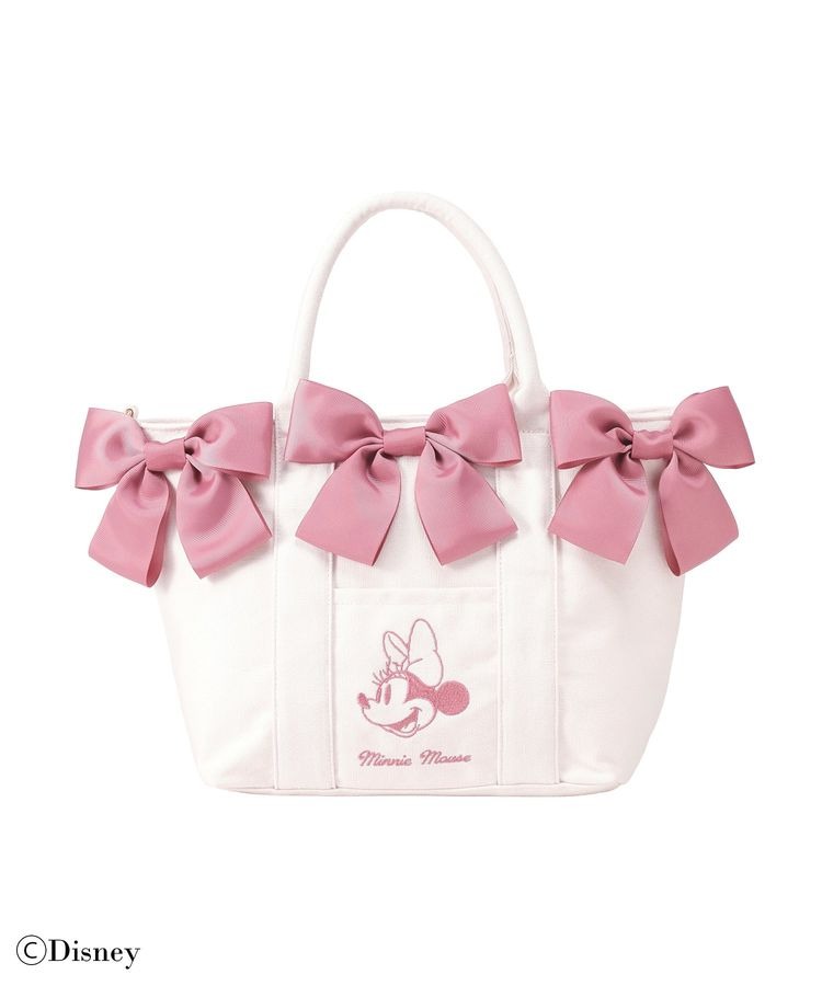 🎀【預訂】Maison de FLEUR x Minnie Ribbon 2-Way Tote Bag