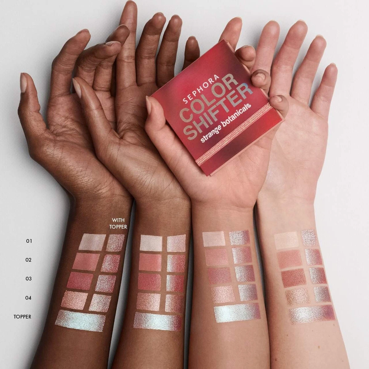 Sephora 5色迷你眼影盤：全新迷幻色彩 Mini Color Shifter Strange Botanicals Eyeshadow Palette  Strange Red Poppy 