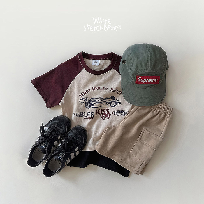 🇰🇷WhiteSketchBook tee