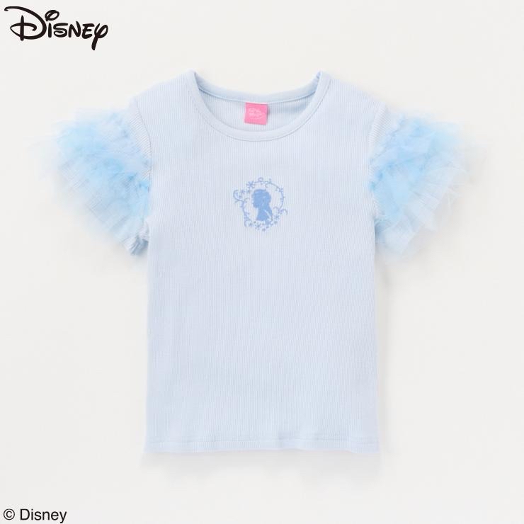 🇯🇵限時預訂 日本直送🇯🇵Elsa剪影刺繡薄紗荷葉邊羅紋短袖上衣