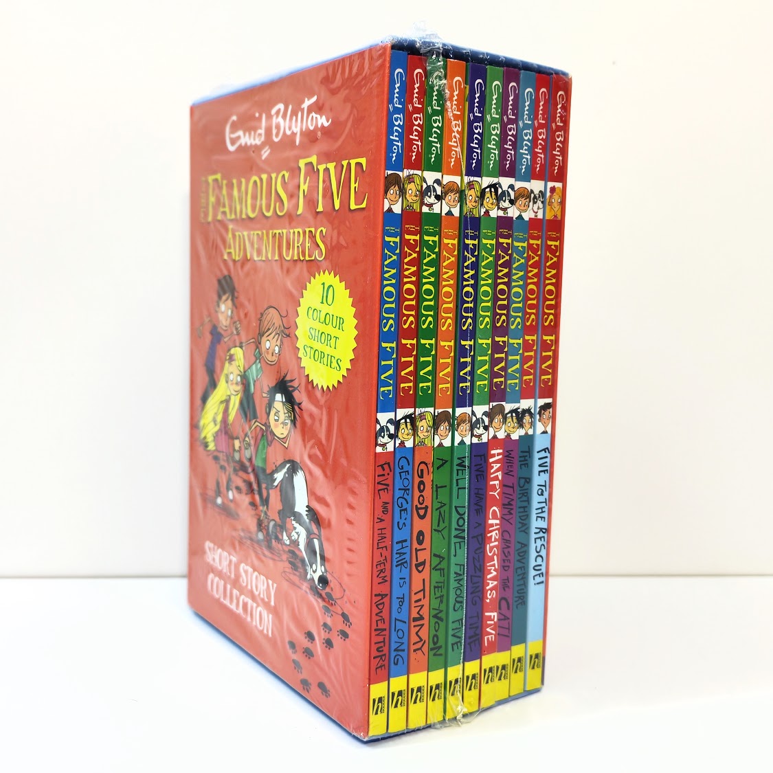The Famous Five Adventures Collection Set (10 books Colour Short Stories)   by Enid Blyton | Enid Blyton Enid Blyton 五個小伙伴歷險記  | B407