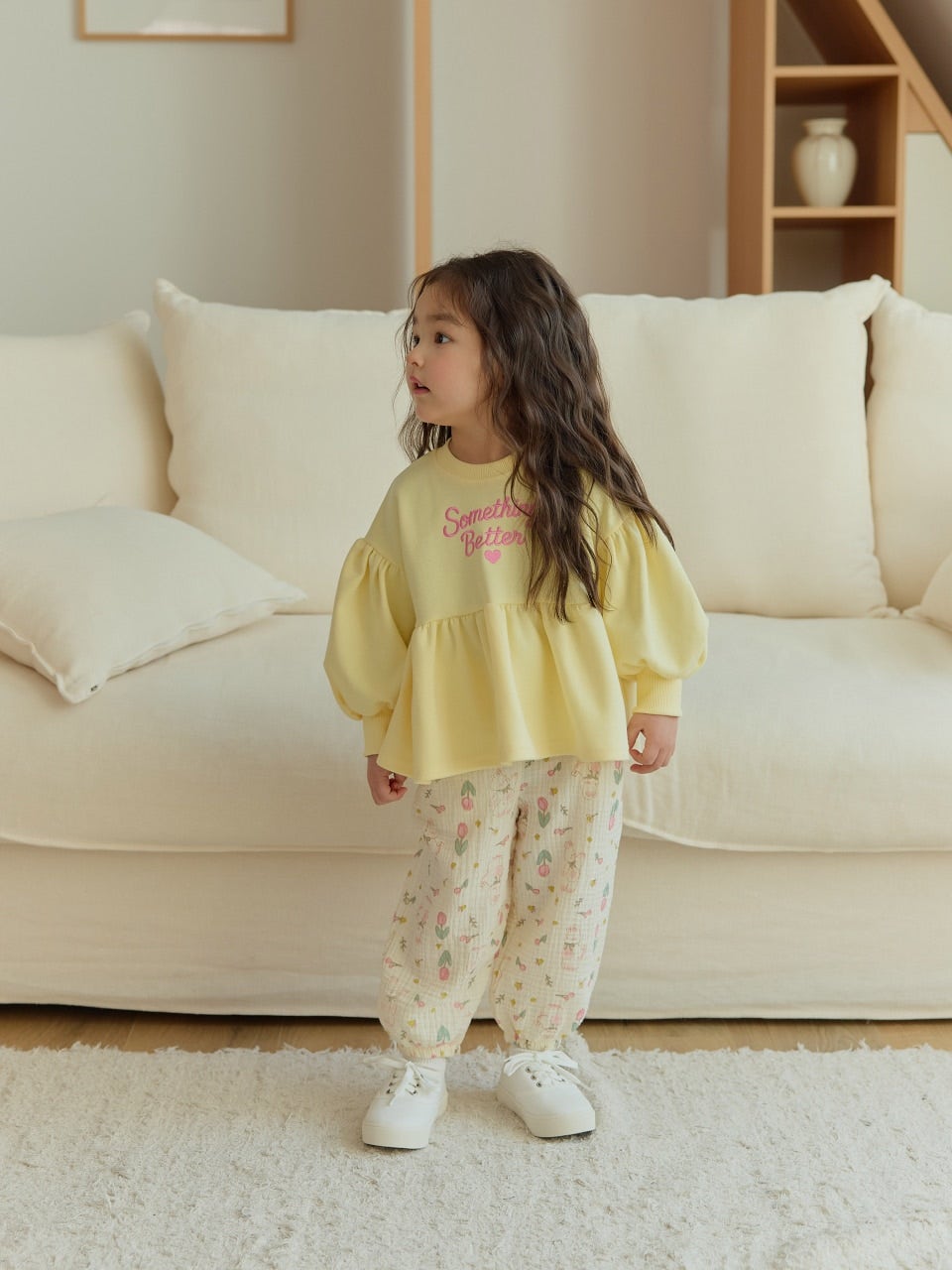 可愛卡通束腳褲