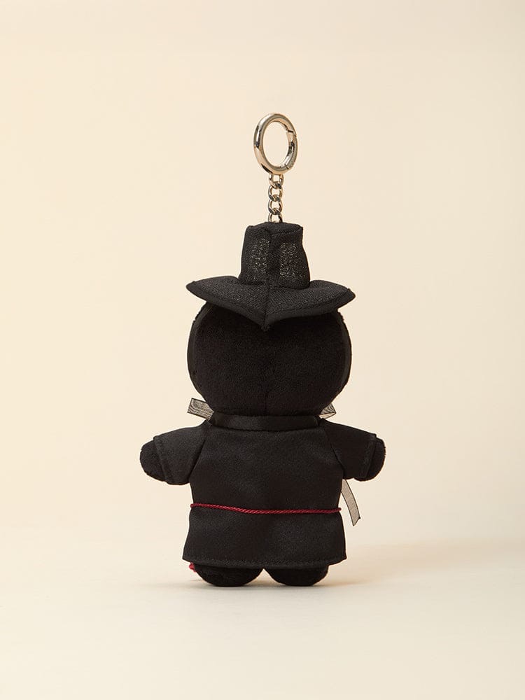 📦訂購 韓國代購 LINE FRIENDS BROWN UNDERWORLD SAJA PLUSH KEYRING (K-SOUVENIR) 熊大韓服鎖匙扣
