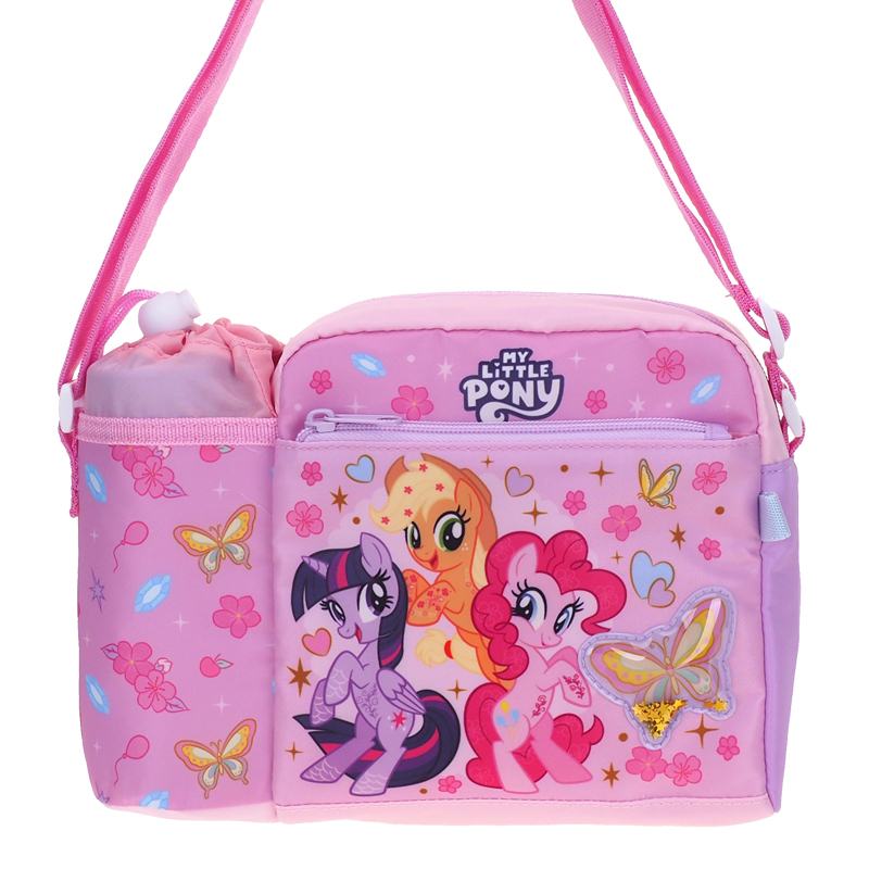 My Little Pony Kid's Shoulder Bag with Bottle Bag 小童斜揹袋連水樽格