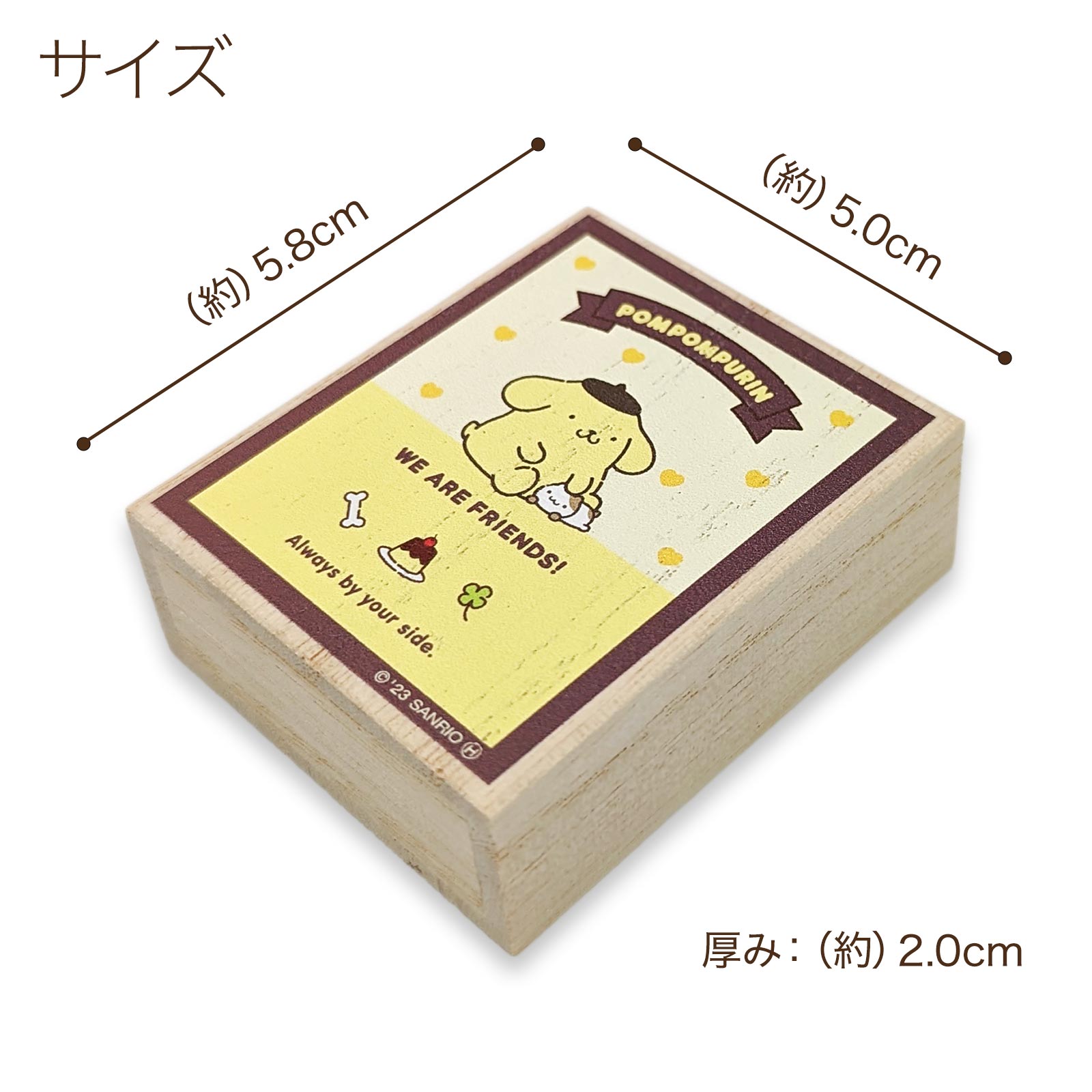 🆕【⭐訂購⭐】🇯🇵日本直送 🌀 日本製 #Sanrio 桐木新生兒臍帶/小禮物盒 🌀[PLGD-0102]  [260910]