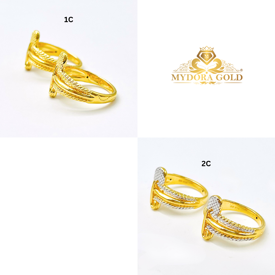 MYDORA Cincin Safety Pin Premium (5G) l EMAS 916/22K