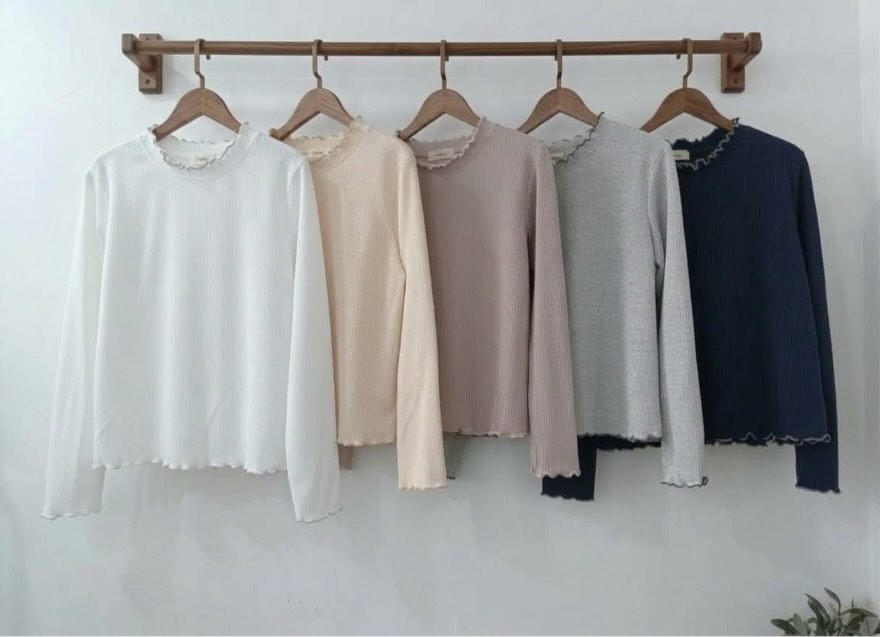 ❥ New arrival 。窩夫格上衣。･ᴗ･