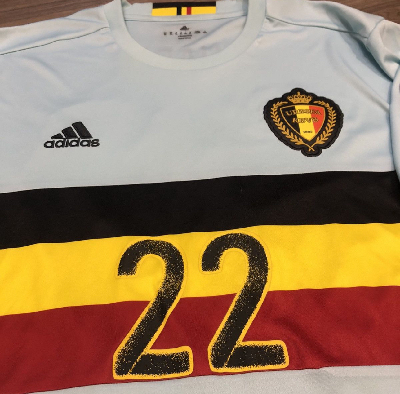 belgium 16/18 away shirt #22 Chadli