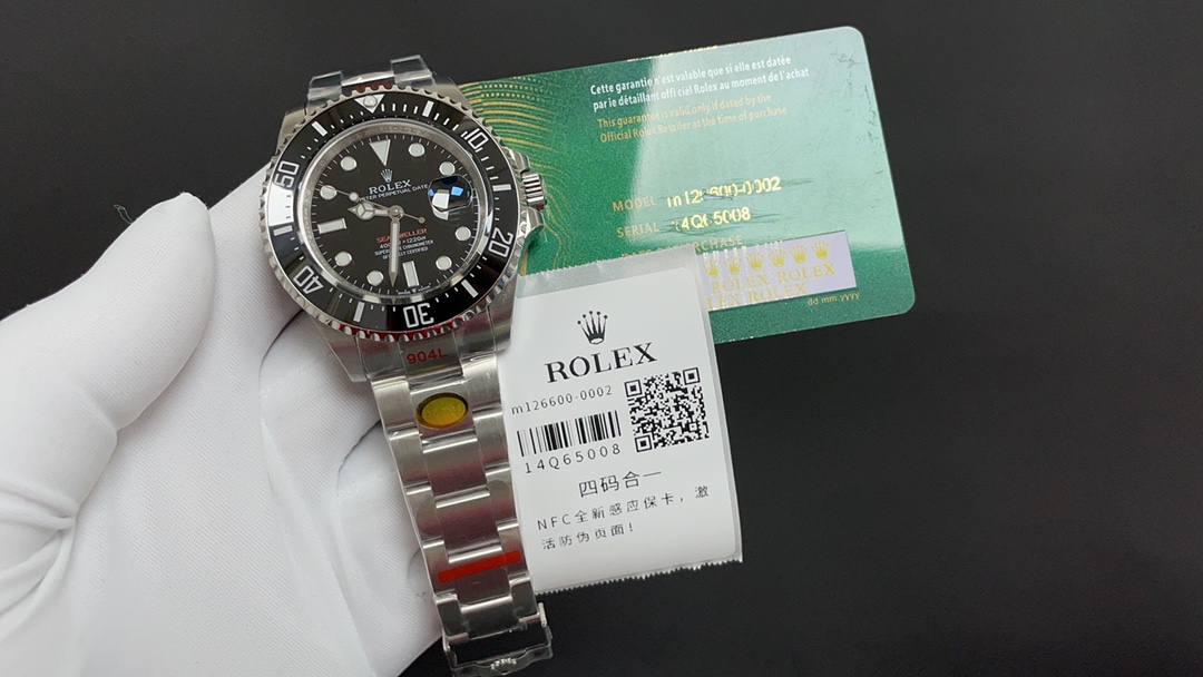 🥇今日推荐 劳力士 海使单红鬼王 44mm 顶级品质 出货实拍✈️