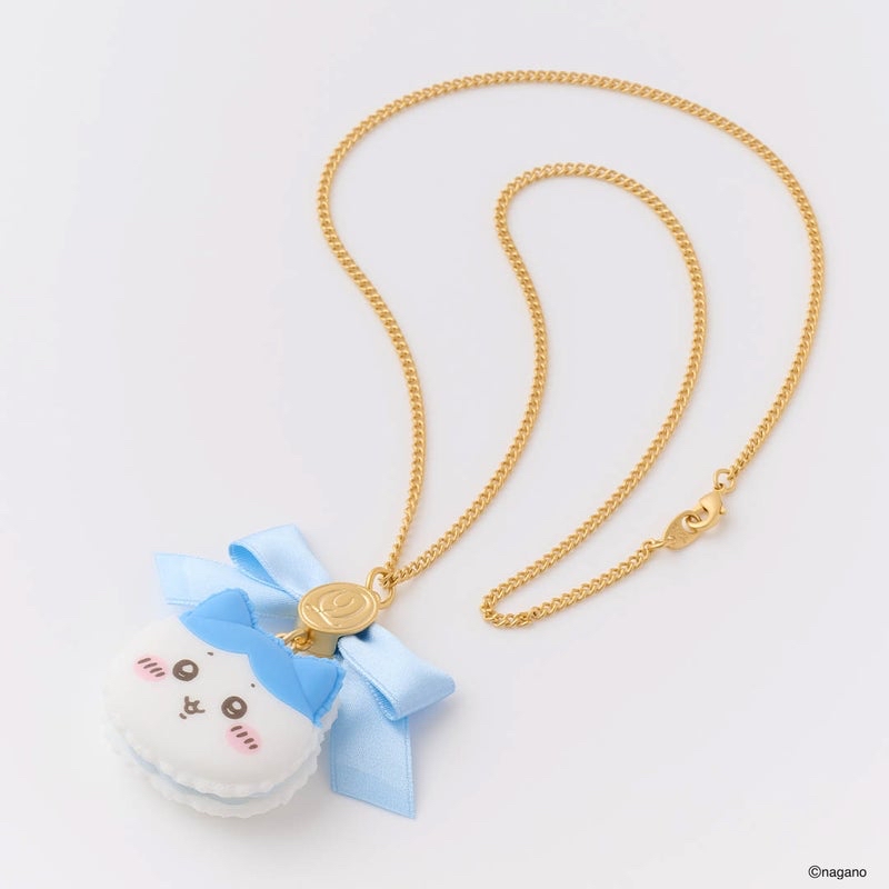 🎀【預訂】Q-POT. x Chiilkawa  馬卡龍頸鏈 - Hachiware