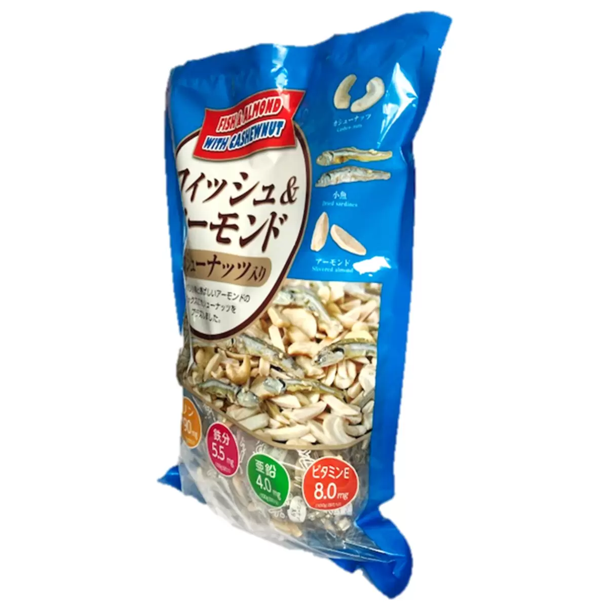 (網站產品) 日本直送 COSTCO 杏仁腰果小魚乾 (420g 大容量家庭裝)
