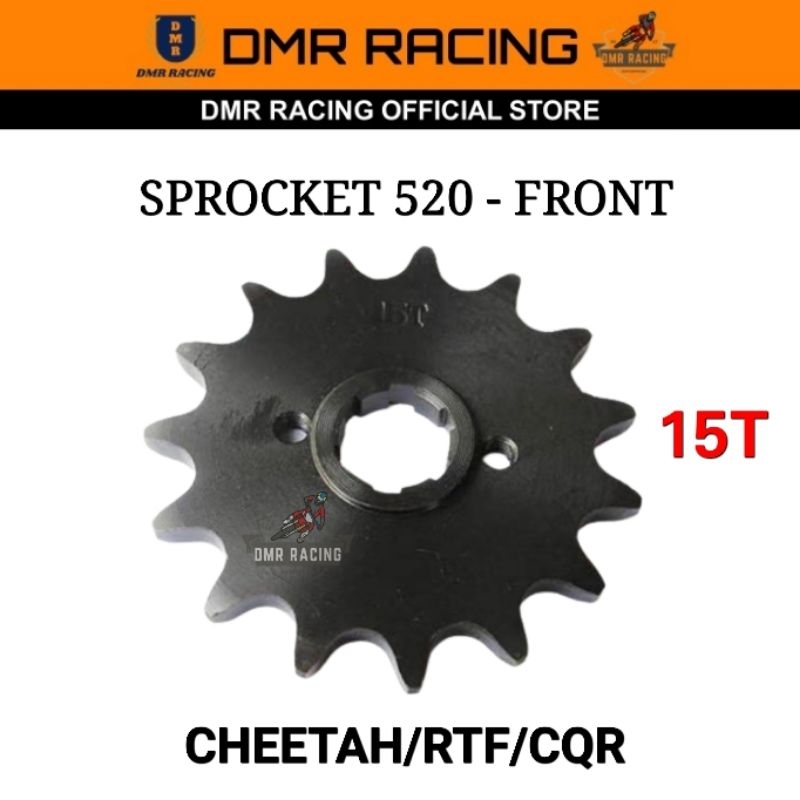 MOTOCROSS CHEETAH/RTF250/CQR/BSE Front Rear Sprocket Set 520 (4 Hole) 12T 13T 14T 15T 39T 43T 45T 47T 50T