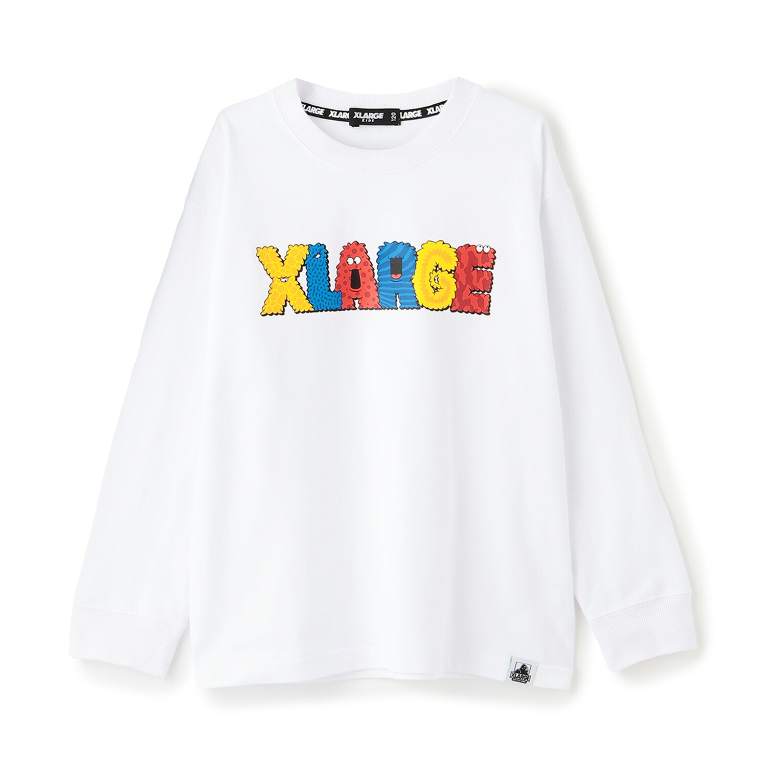 🆕【⭐訂購⭐】🇯🇵日本直送 🌀#XLARGE KIDS 彩色Logo長袖Tee［2款選］🌀 [ELIA-0021][261005]