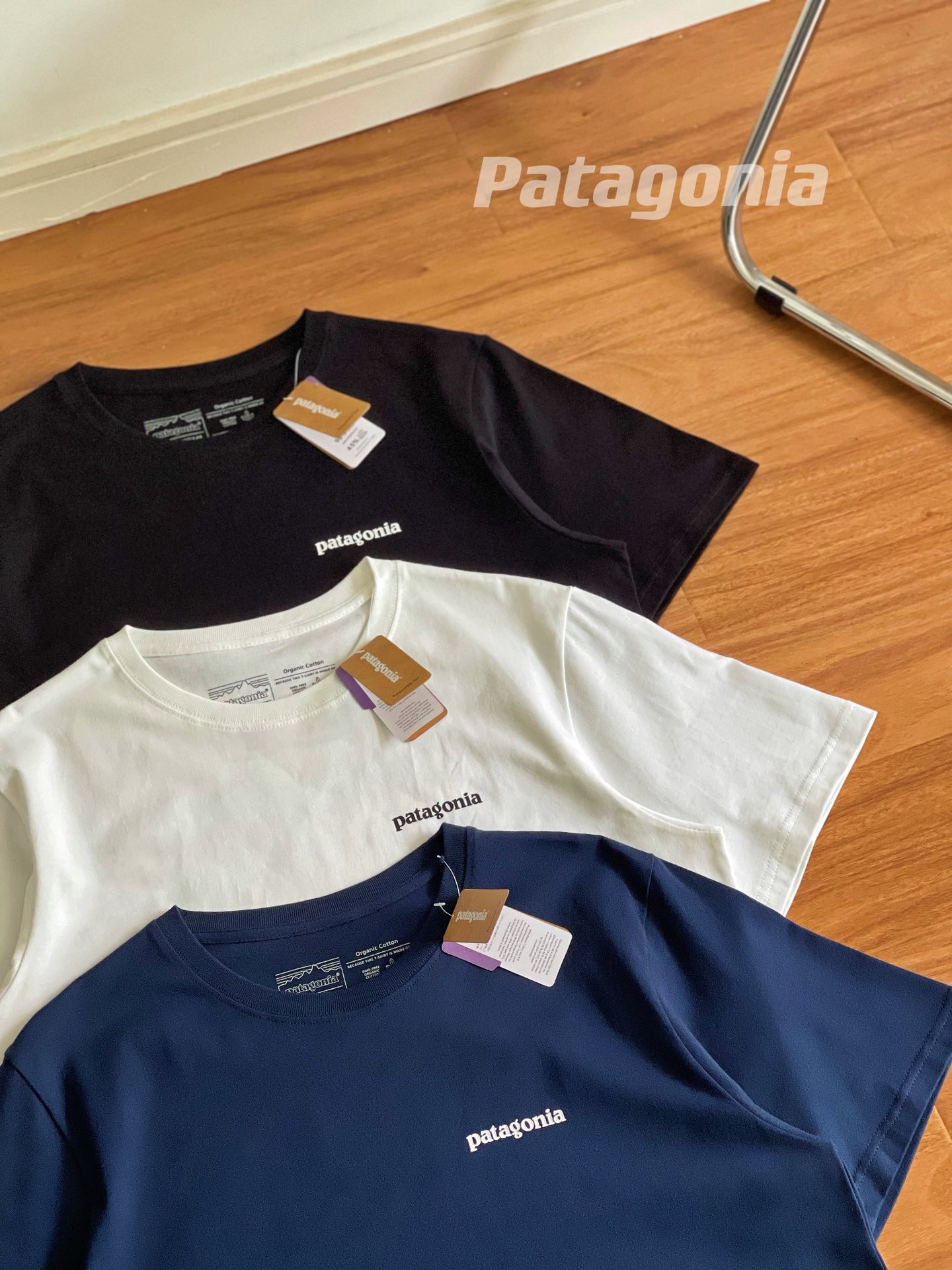 預訂 Pata gonia雪山脈環保系列Organic短袖Tee