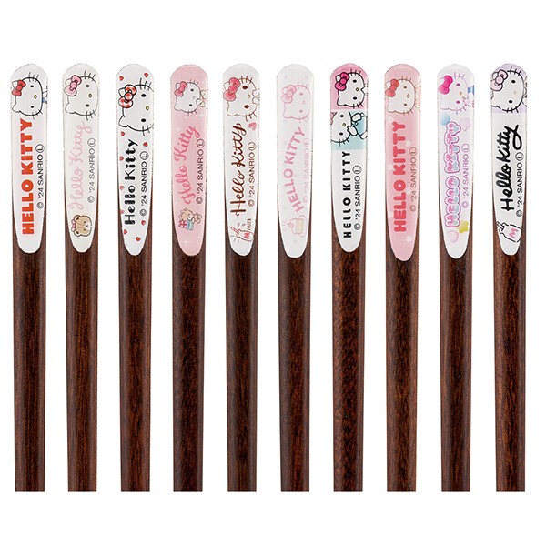 【⭐訂購⭐】 🇯🇵日本直送🌀#Skater 卡通人物 天然木質 防滑筷子[10支裝] 🌀[PLBD-0118][260325]