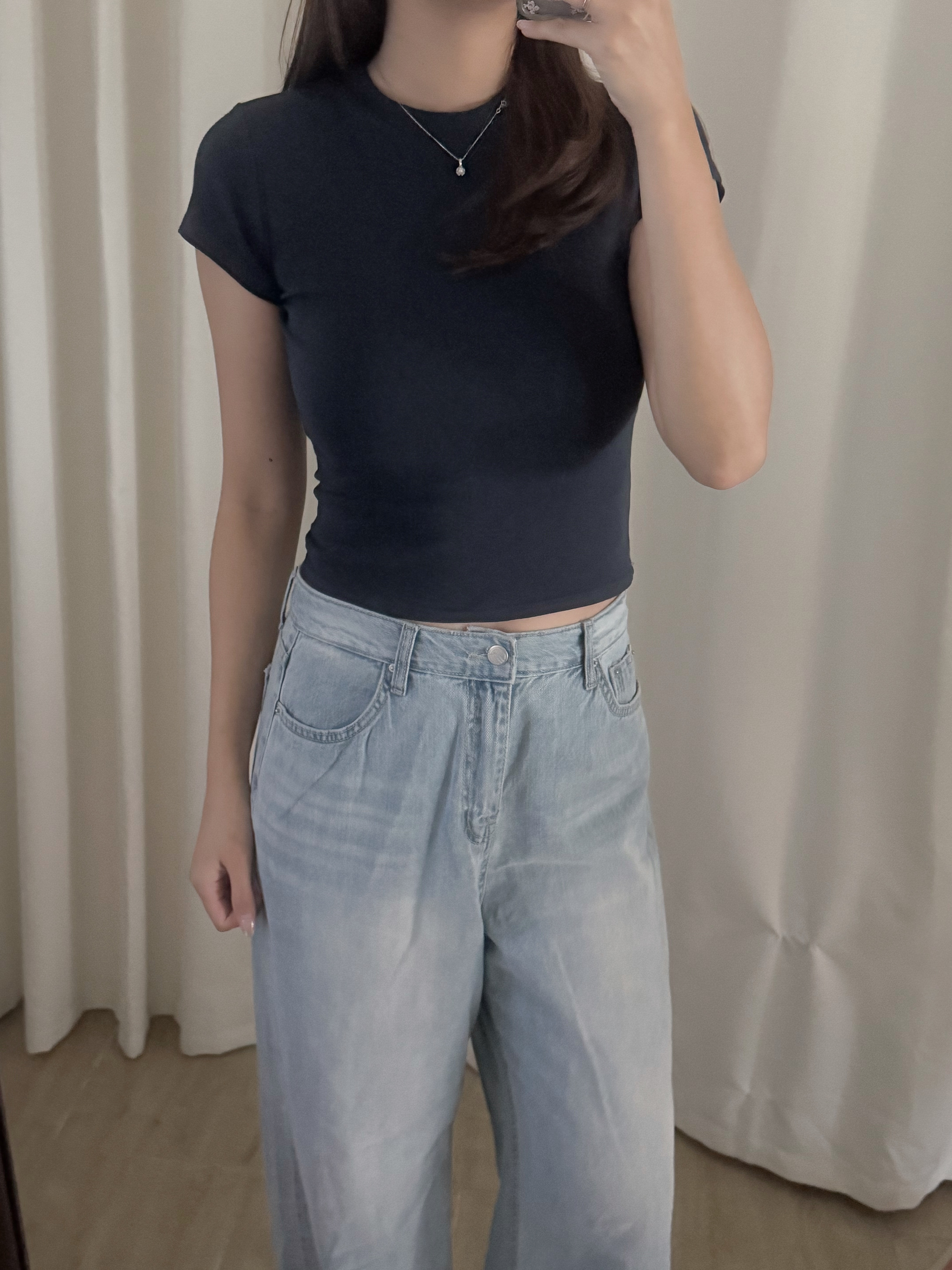 [basic tee]簡約親膚圓領短袖上衣(八色入)