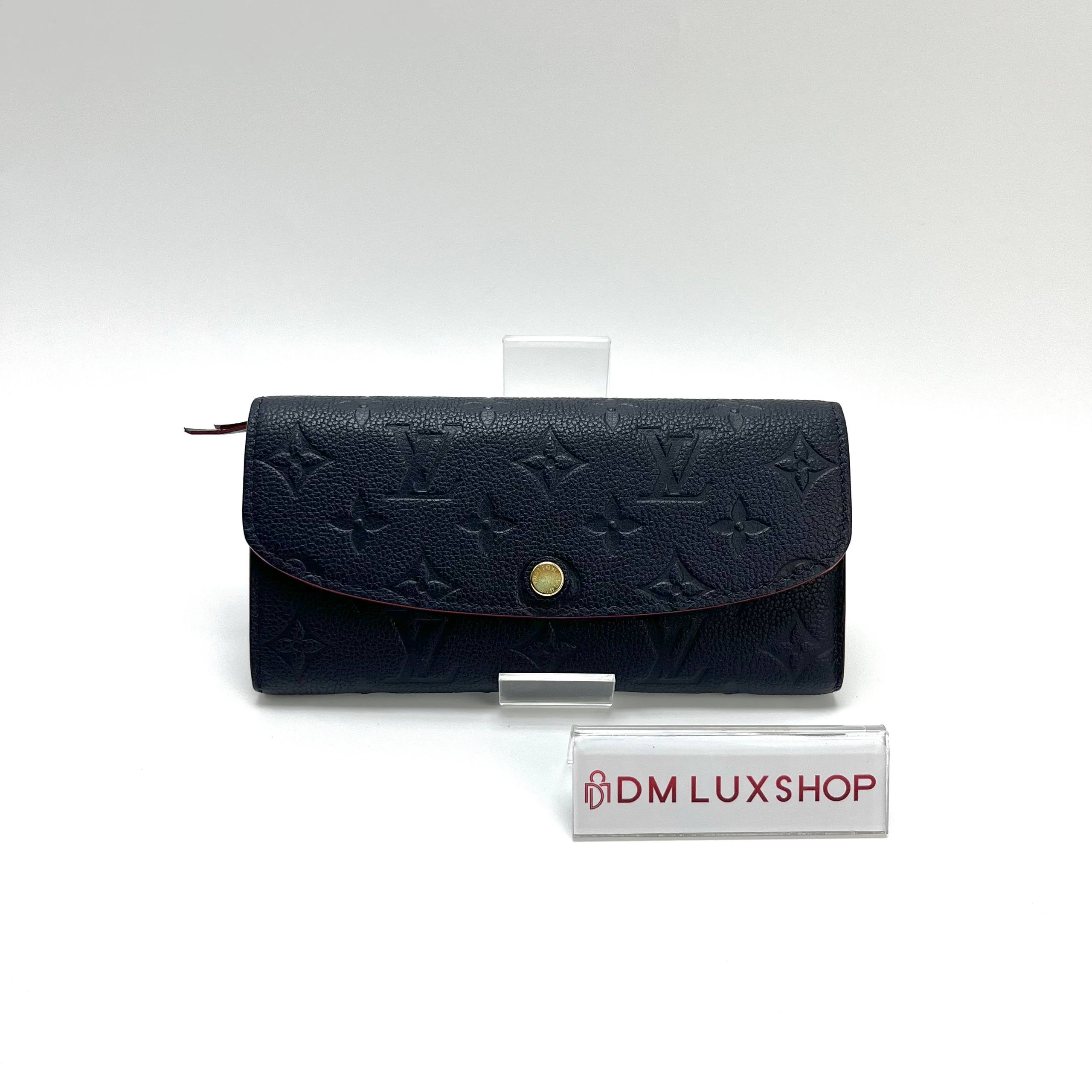 LV Blue Empreinte Long Wallet (HOT Stamp JEN)