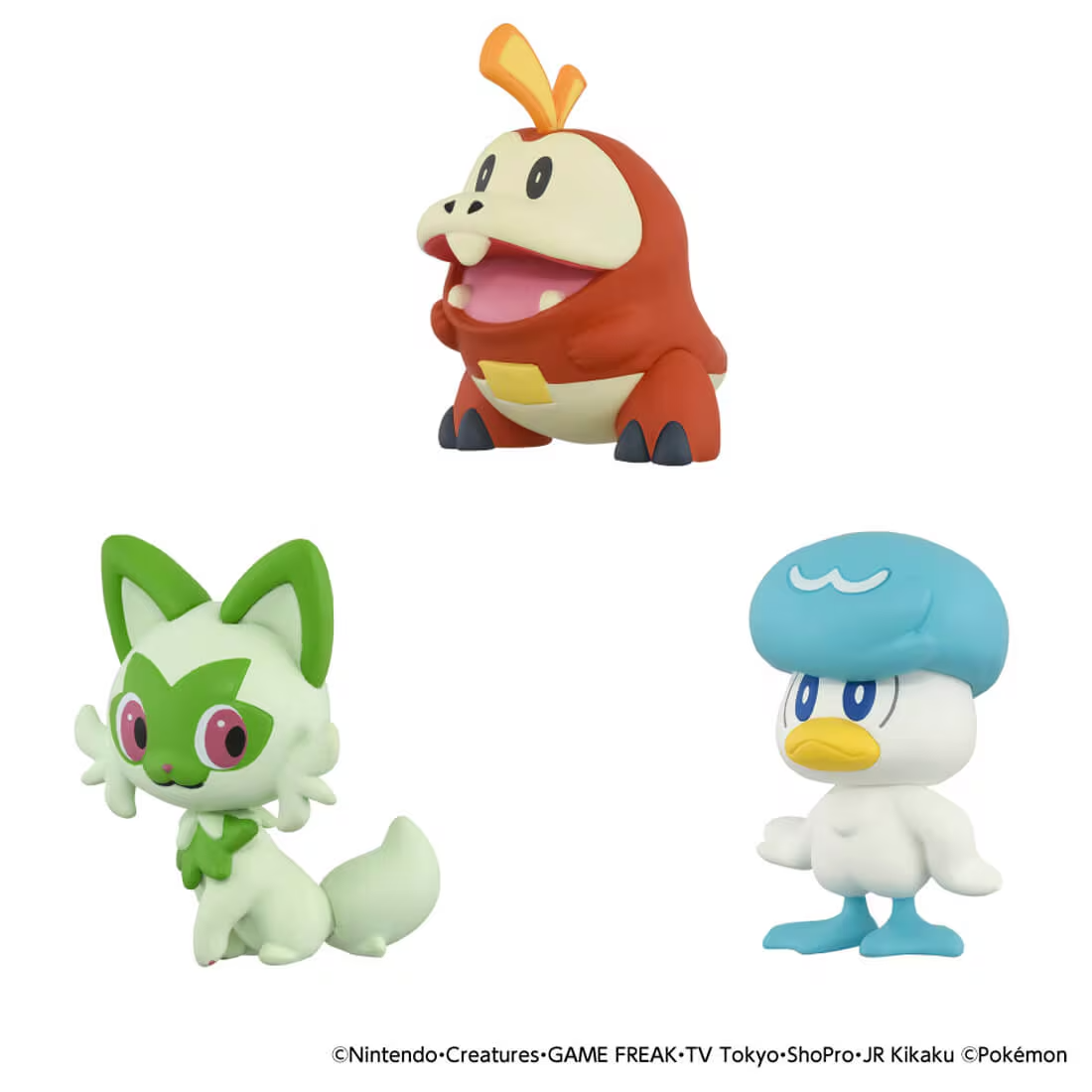 寶可夢 30週年 Moncolle 旅途系列 帕底亞地區三隻套裝 Pokemon 30th Anniversary Moncolle Journey Paldea Region (Set of 3 Pieces) MISC-1667