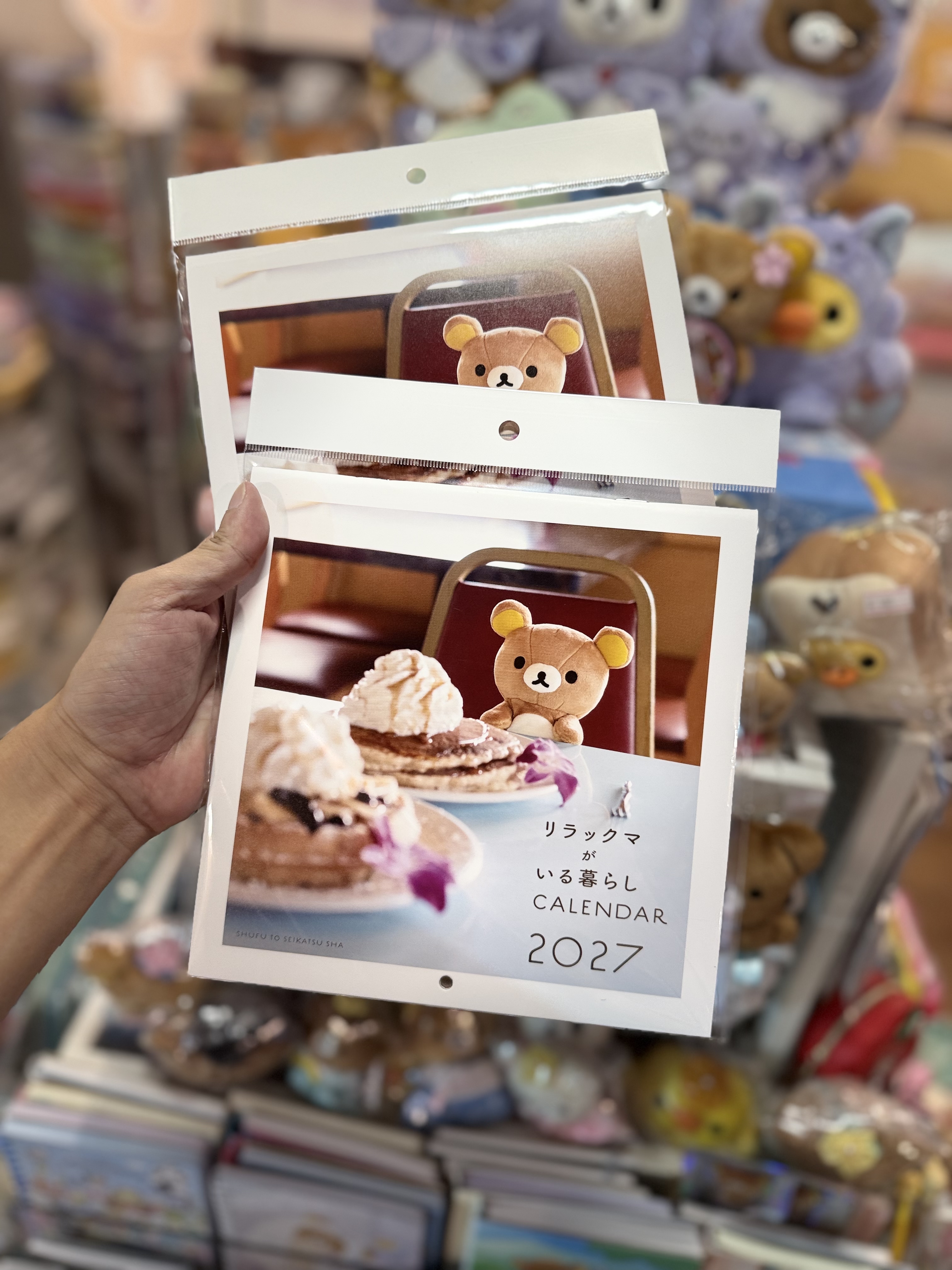 《現貨》全新Rilakkuma 寫真系列2027年日版掛暦