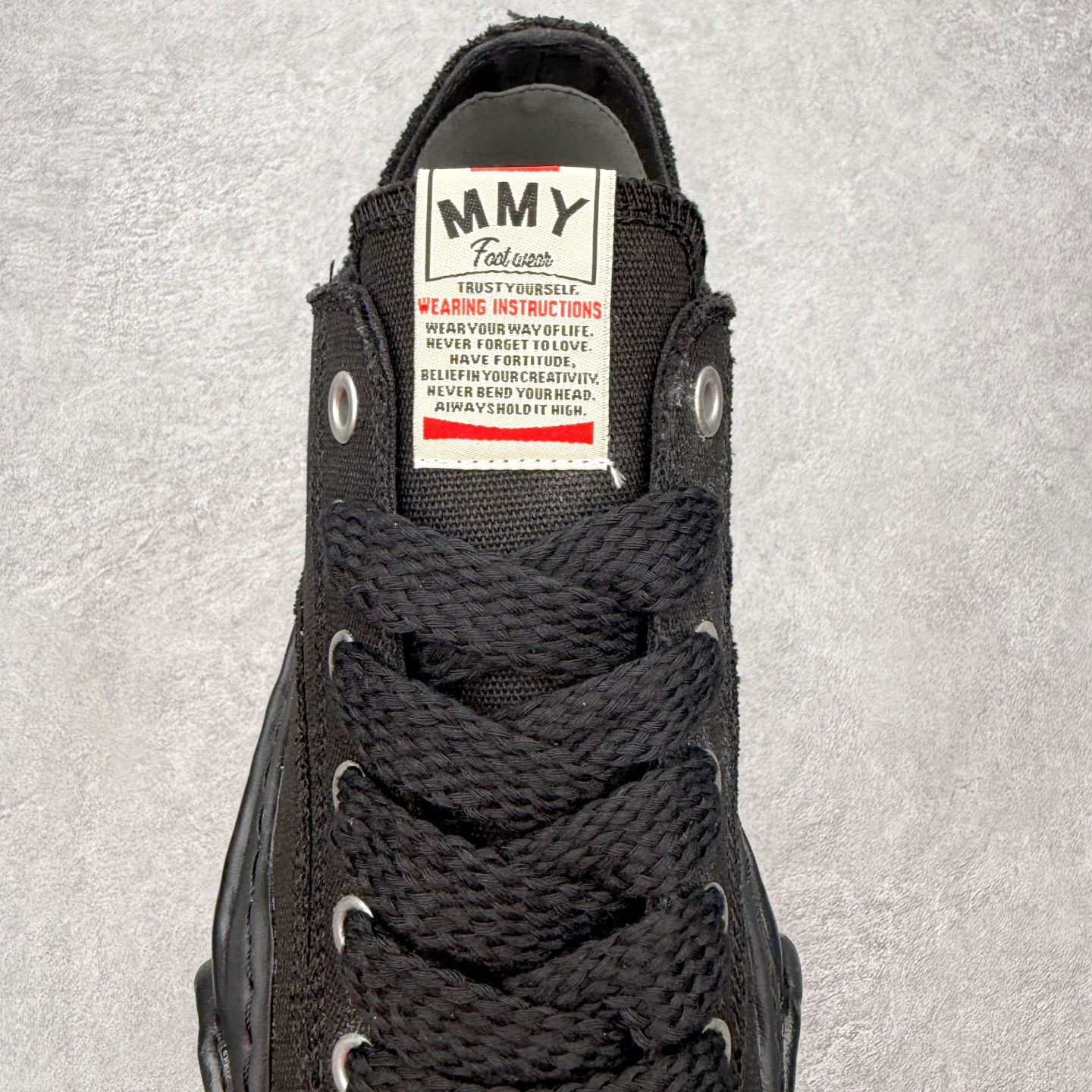 Maison Mihara Yasuhiro MMY "Hank" OG Sole Canvas Low-top Sneaker