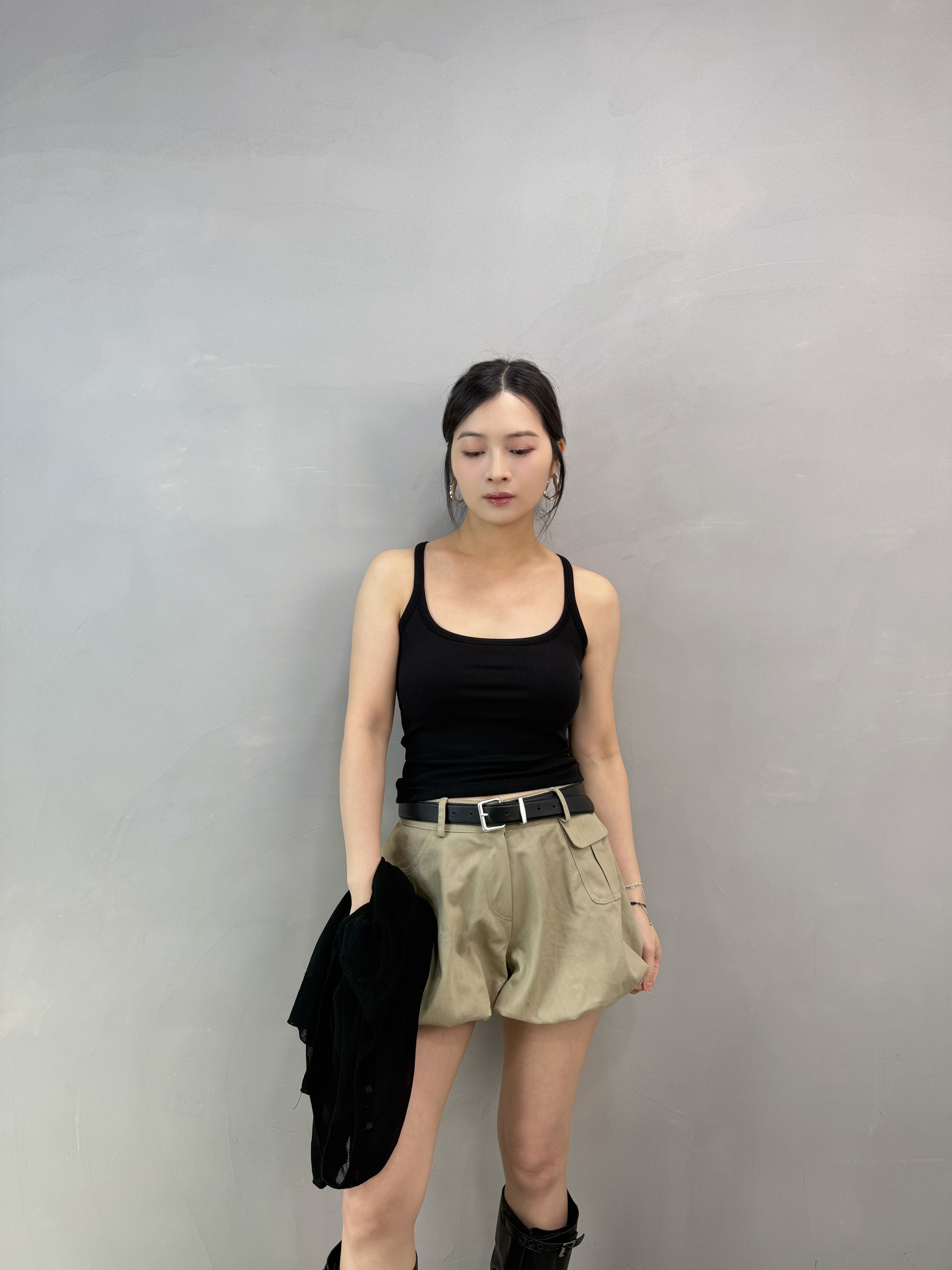 B08 工字背長Bra Top