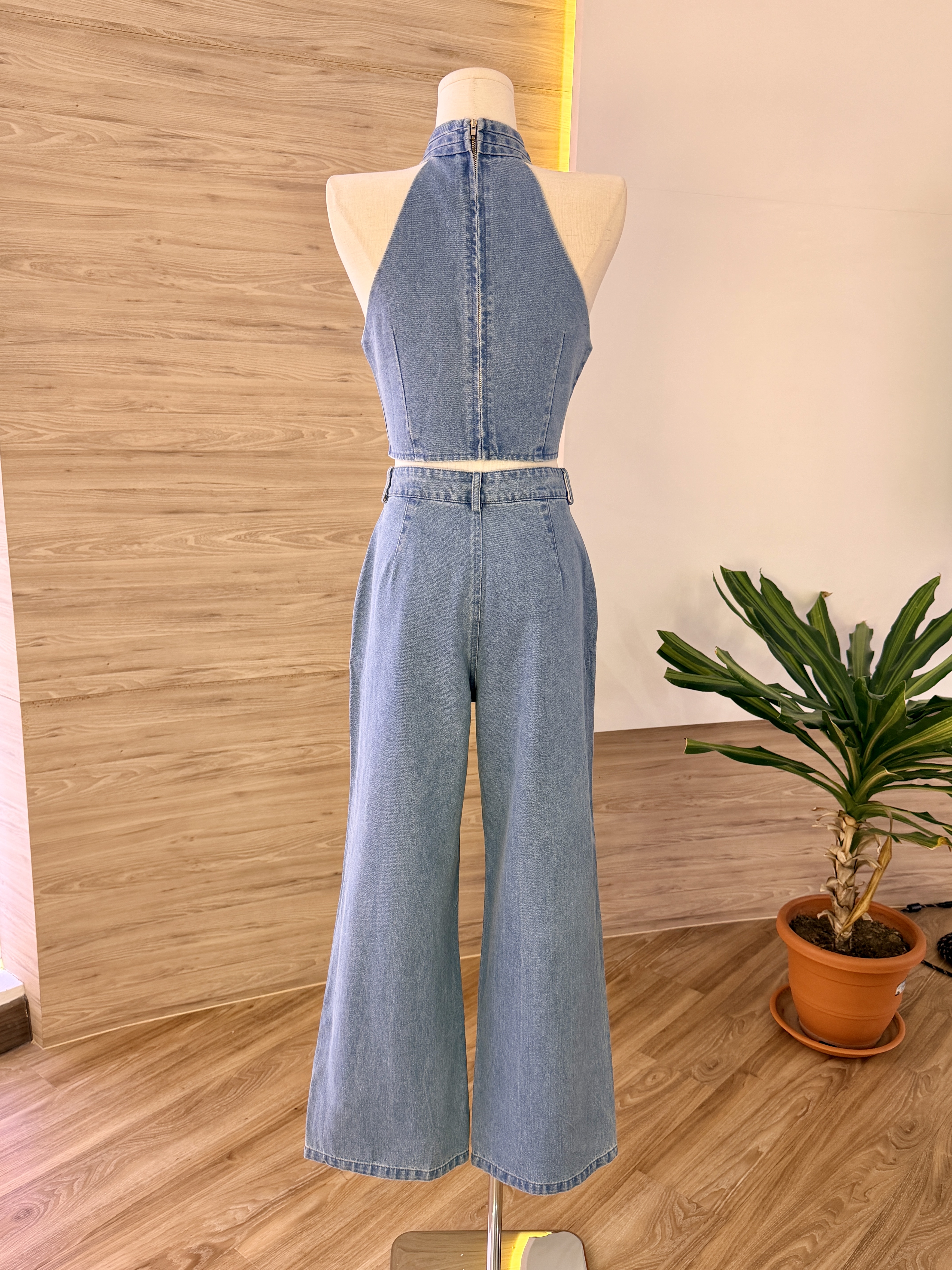 Azure Denim Set Wear