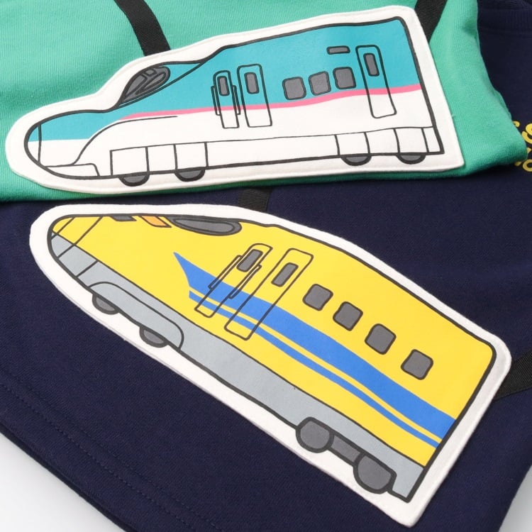 🆕【⭐訂購⭐】🌀 🇯🇵 日本直送 #新幹線 車身造型口袋 迷你抓絨衛衣［2款選］🌀 [ELJA-0012]