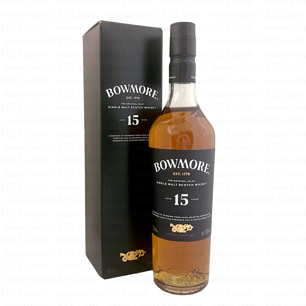 Bowmore 15 Year Single Malt Whisky 700ml