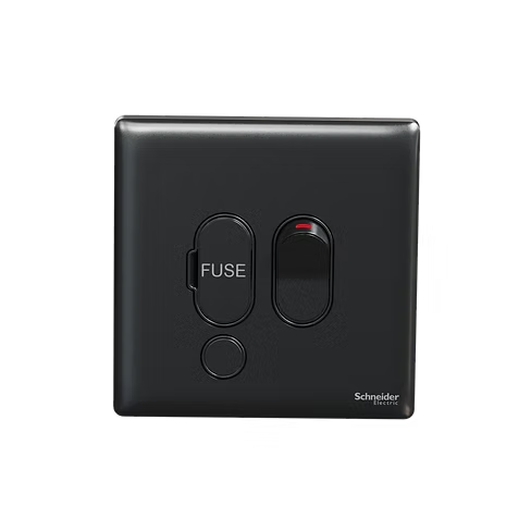 施耐德 Unica X 石墨灰 13AFuse有掣 接線蘇