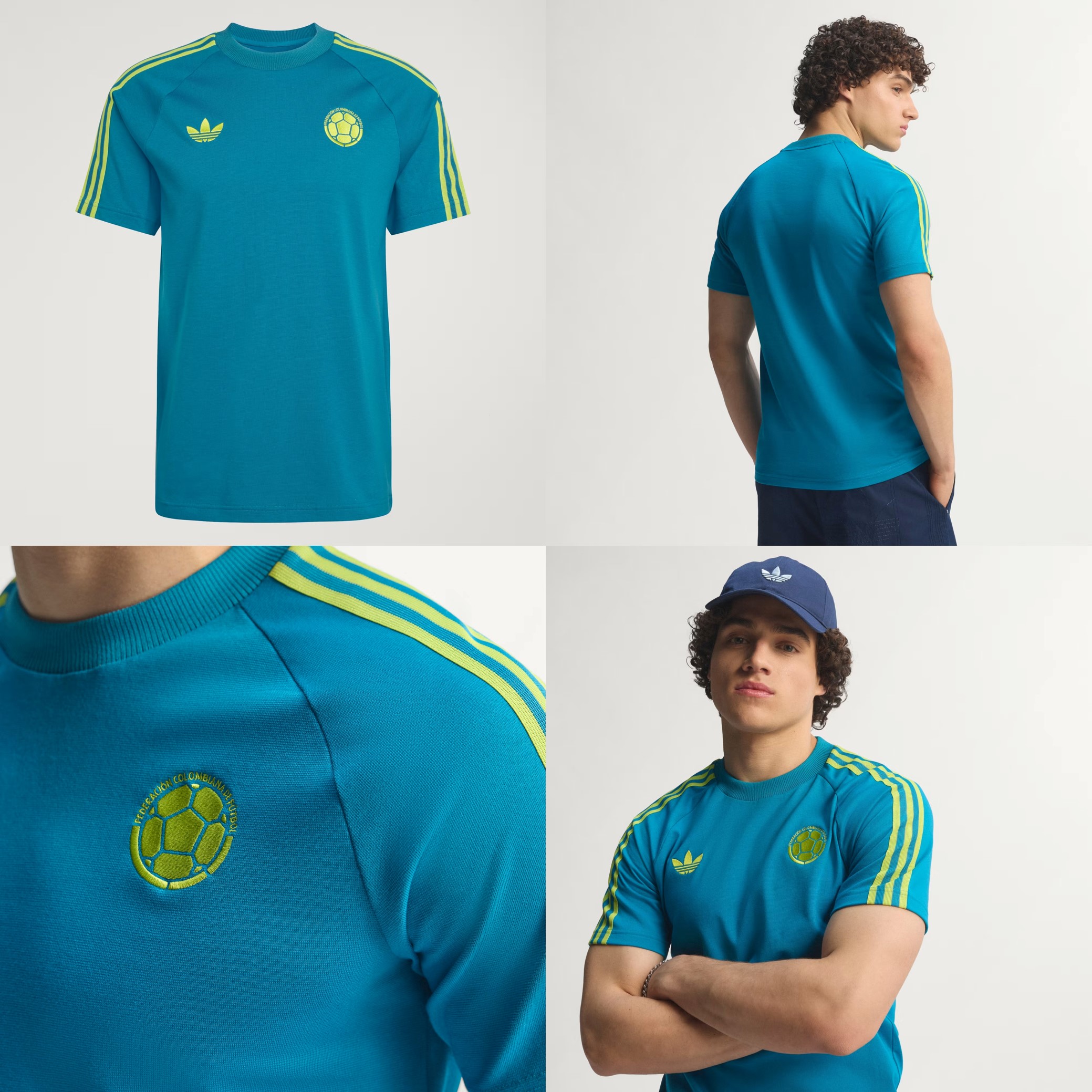 💛 Adidas Colombia 哥倫比亞 Originals 系列復古短袖 T-Shirt KA1532