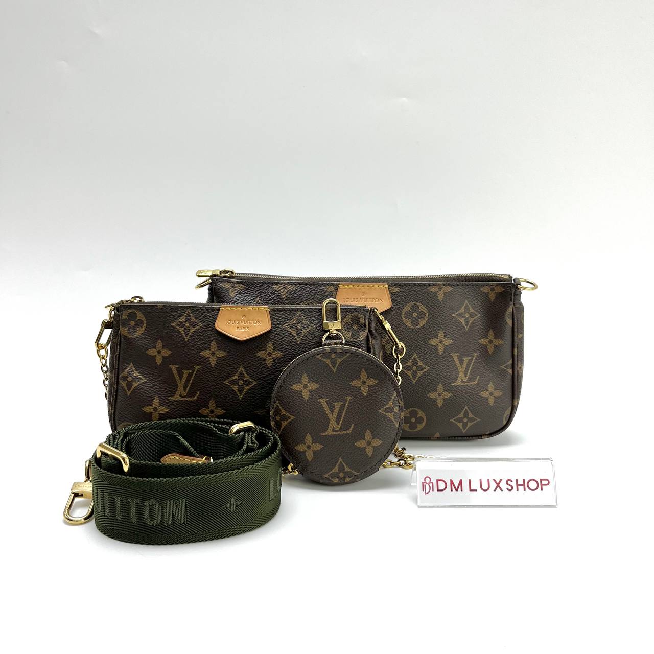LV Monogram Multi Pochette GHW
