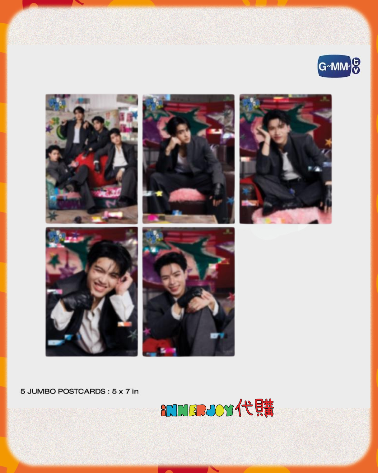 泰國現貨 (下單後30天到港) |  CLO’VER - 新單曲《Bad Boy No ‘Do’ 》 Photo Set 官方寫真卡套裝 GMM新男團