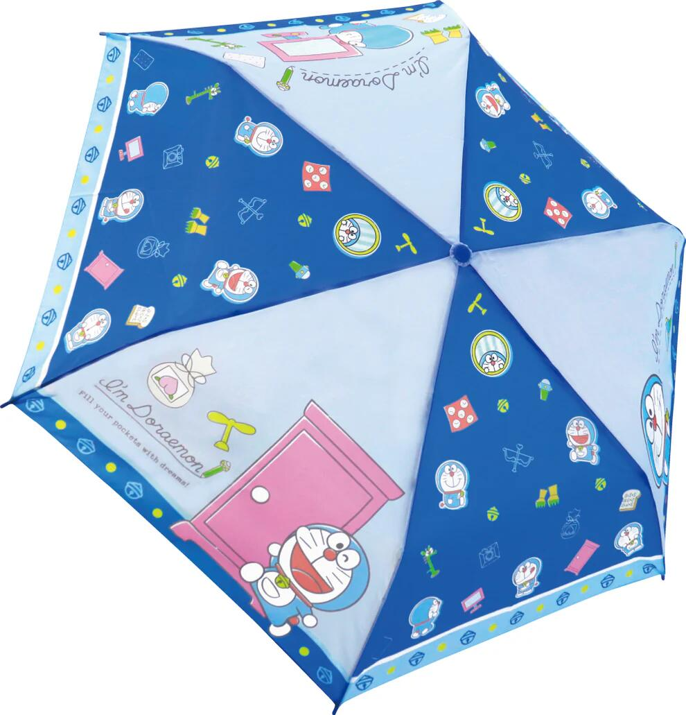 【日本直送】哆啦A夢 兒童輕便摺疊傘 / 縮骨遮 53cm