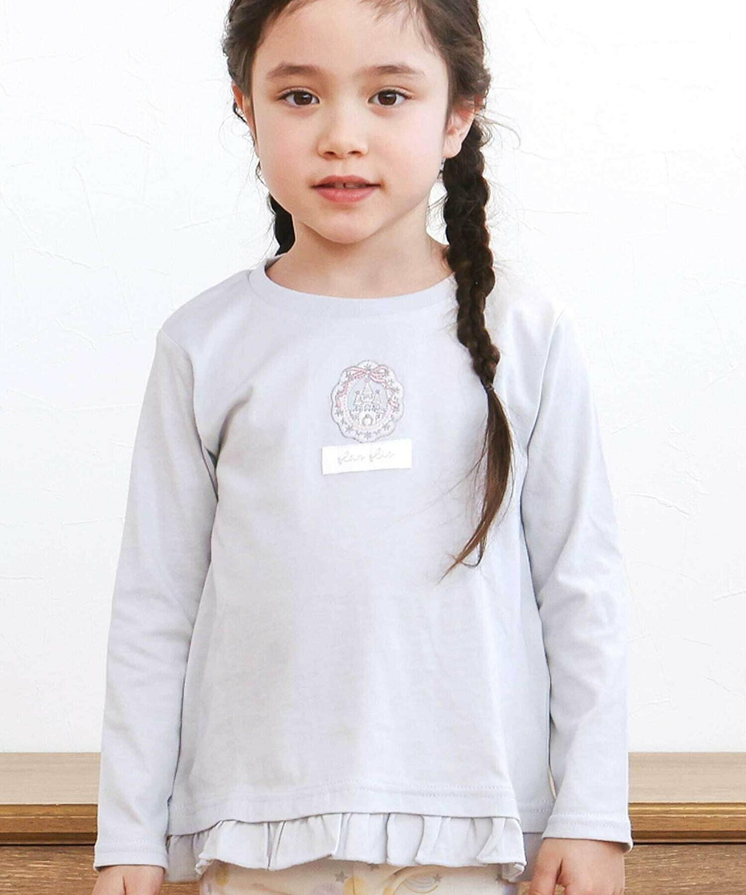 🆕【⭐訂購⭐】🇯🇵日本直送🌀SLAPSLIP 防污加工 有機棉 女童長袖Tee［8款選］🌀 [ELBA-0177][260305]