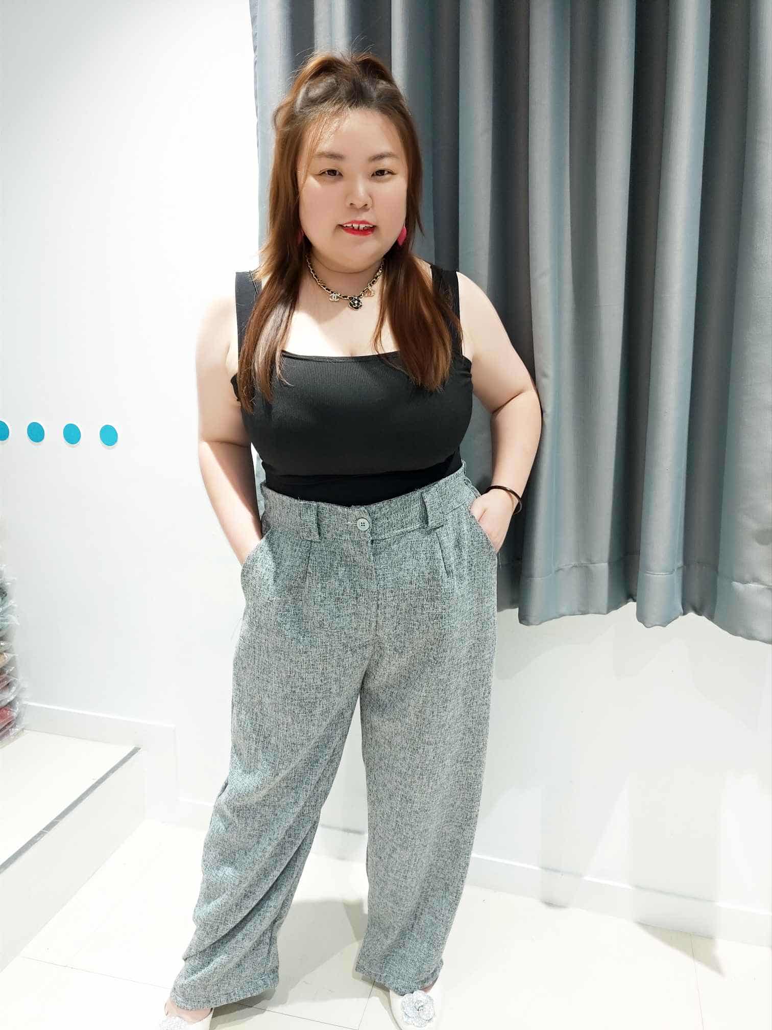 DOC09 小香风设计长裤