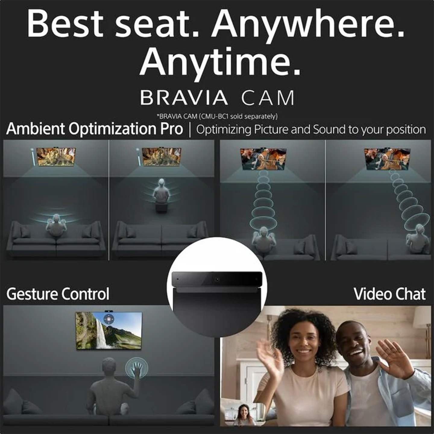 Sony 65" BRAVIA XR Full Array LED 4K Google TV (XR-65X90L)