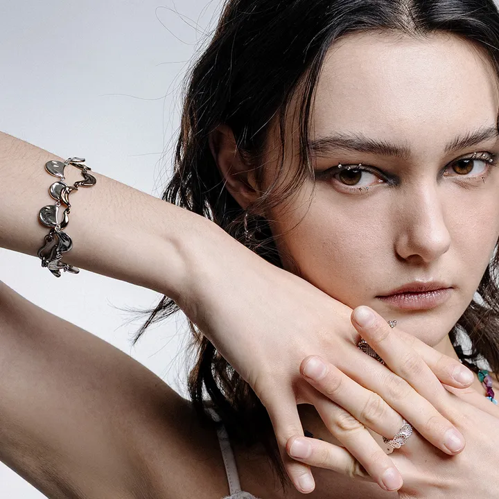 [SCALETTO] Moon Wave Bracelet