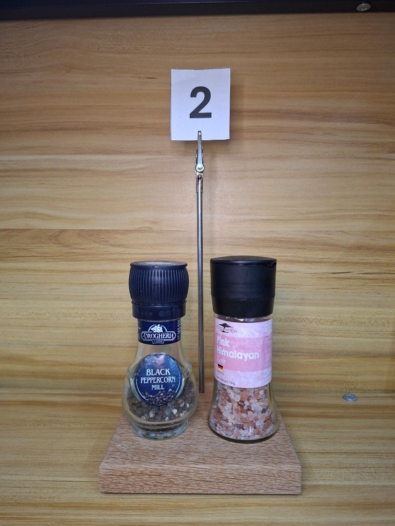 實木座台展示架+標籤夾